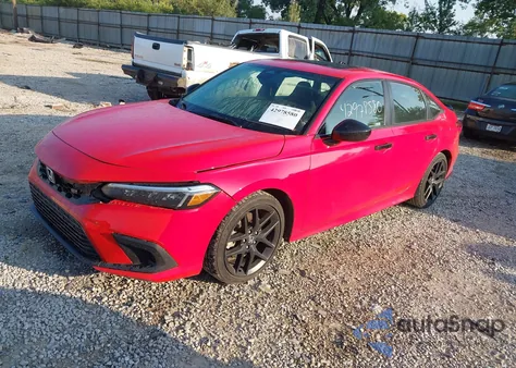 2024 Honda Civic Si Sedan из США, поврежденный, VIN 2HGFE1E58RH471975